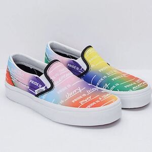 Vans Classic Pride Rainbow Slip-On Shoe